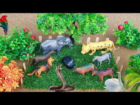 DIY how to make jungle safari animals | diy toy jungle animals