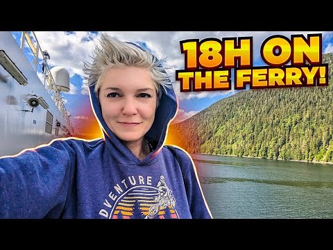 18-Hour Ferry Ride in Canada. Stunning Views from Port Hardy to Prince Rupert. - EP. 245