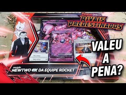 WAS IT WORTH OPENING THE TEAM ROCKET MEWTWO EX COLLECTION BOX? POKÉMON DESTINED RIVALS UNBOXING!