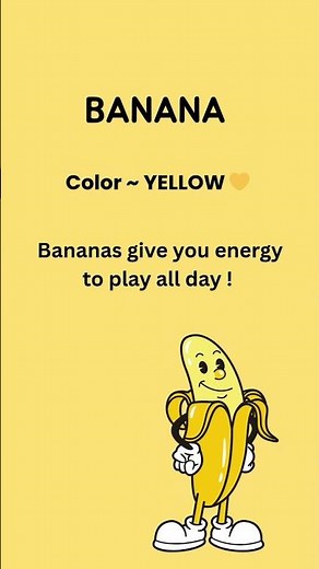 🍍 Fruits and Their Colors 🌈🍉