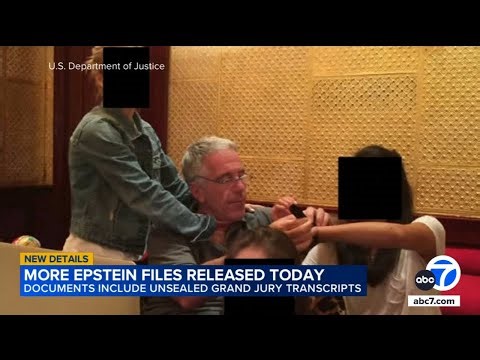 2 new batches of Epstein files include unsealed grand jury transcripts