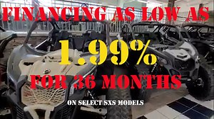 Right now at LCM, your favorite Can-Am Off-Road model could be...