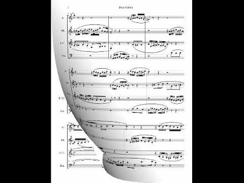 Bach to Bach Invention #4 arranged for WW Quartet