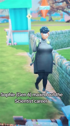 Sophie is a Scientist #maxitoutchallenge #simschallenges #sims4 #simtok