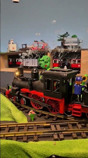 Pf.F.G.B. Playmobil Dampflok BR 36 - Eigenbau, dampft so richtig