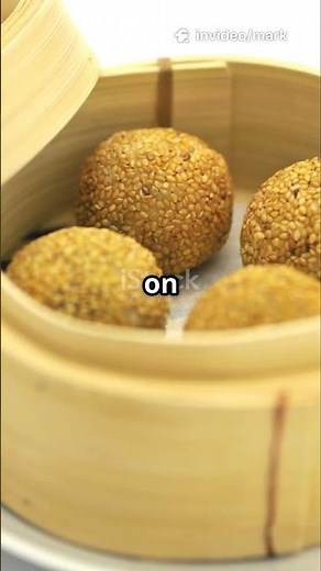 How to make sesame balls with red bean paste #recipe #cookies #candy