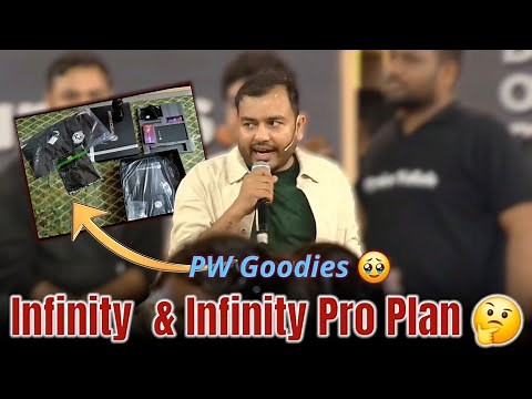 Physics Wallah Infinity Plan | PW Infinity Pro Vs Infinity Batch | Pw Goodies In Infinity Plan 💯