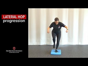 Lateral hop progression | Ohio State Medical Center