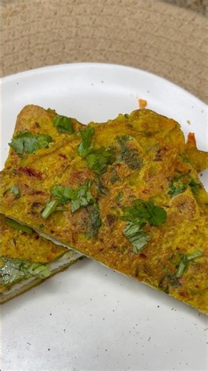 High Protein Besan Paneer Sandwich 🥪 | Crispy & Healthy Breakfast | Easy Vegetarian Recipe