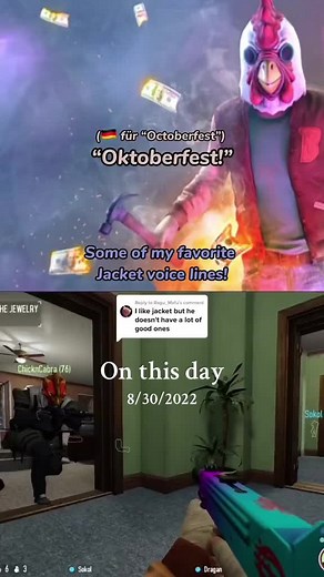 Jacket's Voice Lines in Payday 2: A Deep Dive