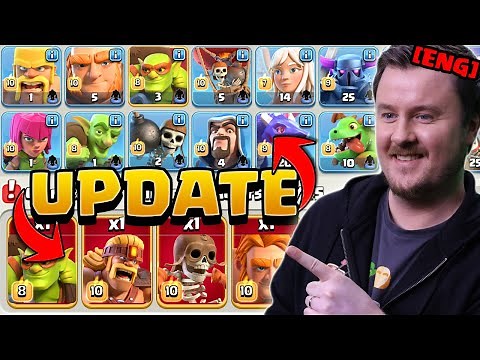 *UPDATE* NO Troop Costs Anymore ! | Super Troop Rework (Clash of Clans)