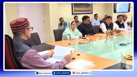 10K views · 309 reactions | Highlights- Reviewed post-flood relief and restoration, directing swift damage assessment and early reopening of all roads. | Omar Abdullah | Facebook