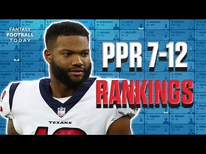 2025 Fantasy Football PPR Rankings 7-12 Uncovered! | 2025 Fantasy Football Advice