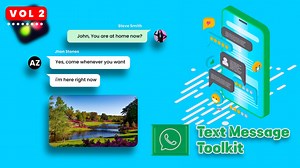 Text Message Toolkit Template Davinci Resolve