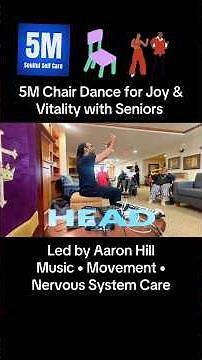 5M Chair Dance for Seniors | Music & Gentle Movement for Joy #ChairDance#seniorwellness