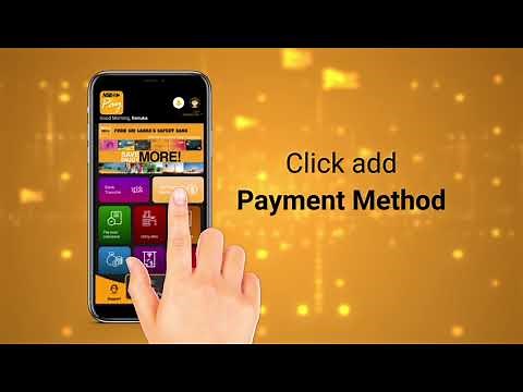 How to enter an account to NSBPay App