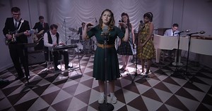17K views · 801 reactions | We turned this Billie Eilish hit into a scene from a '60s-themed Broadway musical... Tune into PMJ Radio on Spotify at: smarturl.it/pmjcomplete | Postmodern Jukebox | Facebook
