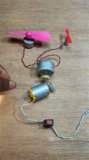 Mini Dynamo Generator Power Transfer In Drone Motor _ DC Motor #dcmotor #tech #dynamo #shorts
