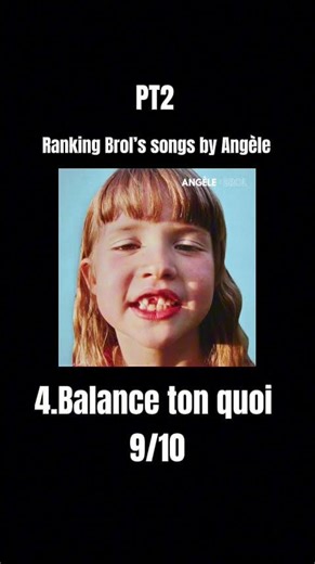 Ranking Brol’s songs by Angèle Pt2