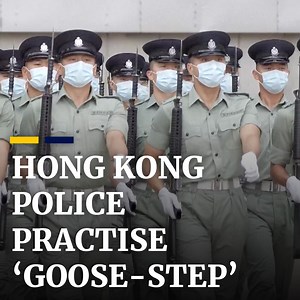 The Hong Kong Police Force will phase out older British-style marches starting from July 1, 2022, when it commemorates the 25th anniversary of the handover of Hong Kong to Chinese rule. | South China Morning Post