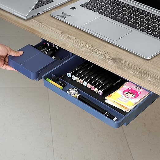 under desk storage organizer drawer