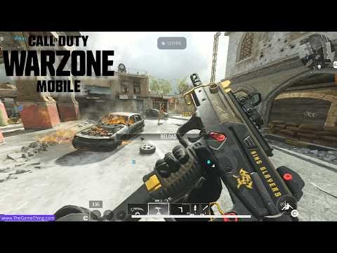 WARZONE MOBILE ON SD 8 GEN 3 UPSCALED GAMEPLAY