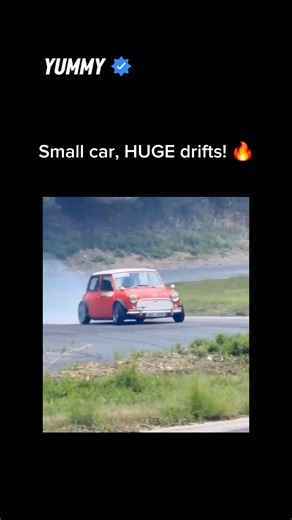 Small Car, MASSIVE Drifts: Mini Cooper in Action! 🚗💨 #Drifting #Motorsport #ClassicCars