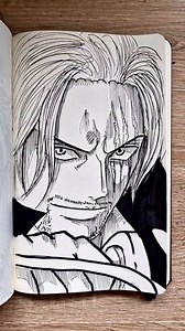 72K views · 2.5K reactions | drawing Shanks : @denizmakingart #shanks #onepiece #onepiecefan #drawing #animeart #anime | On Spotlight | Facebook