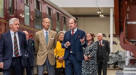 Prince Edward celebrates 200 years of Stockton and Darlington Railway | Video - Geo.tv