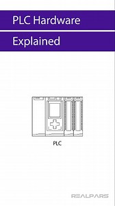 A #PLC, or Programmable Logic Controller, is a specialized computer with hardware components like a processor (CPU and memory), power supply, input/output modules, and a programming device. Modern PLCs replace traditional hardware circuitry in industrial applications, though original devices still connect to the PLC. The power supply provides DC power to PLC modules, while input/output modules connect to digital or analog field devices. Typically, a laptop or desktop is used for programming. | R