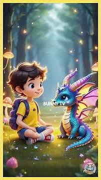 Dragon and boy friendship Story for children | Fantasy story For Kids