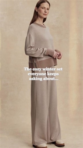 This cozy Varley winter set is one of our favorites for staying warm without sacrificing style. The crewneck is double-soft with a slightly cropped, boxy fit for a modern look, while the knit trim and center-front seam add just the right amount of detail. Easy to throw on, comfortable all day, and cute enough for wherever you’re headed—whether that’s running errands, traveling, or lounging in cooler Hawai'i weather. Available in-store or online at workitoutkauai.com. Follow @workitoutkauai for m