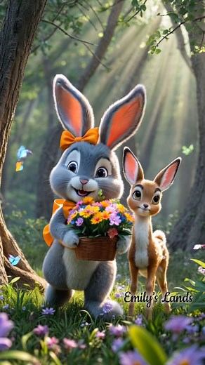 Hop into the heart of spring with our cheerful bunny! 🐰🌸 this little friend in a sea of flowers brings joy and color to your day! 🌼🌿 What do you think of this vibrant scene? Did it brighten your day? 💬✨ #SpringVibes #BunnyLove #FlowerPower #NatureBeauty #DigitalArt #AIart #GardenLife #SpringBlossoms #HappyMoments #EmilyLands #dreammachine | Emily's Land Ana Rotaru