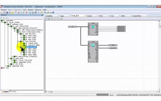 ABB Freelance DCS ABB分散控制系统教程- 第3节 - 项目树介绍