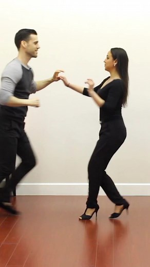 15K views · 239 reactions | Add some style to the basics and you've got this pattern we call Double Lock Walk: - Right turn with arm locks - Lead does cumbia basic with more locks - Inside turn to check - NY walk Simple moves, dressed up. Learn the building blocks and stuff like this becomes easy.  Ready to level up your salsa? Try our online programs before Black Friday then join to get the biggest deal of the year. Comment "TRIAL" to get started. | The Dance Dojo | Facebook