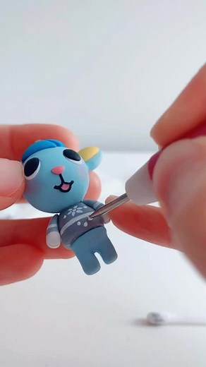 Creating Sherb from Animal Crossing with Polymer Clay