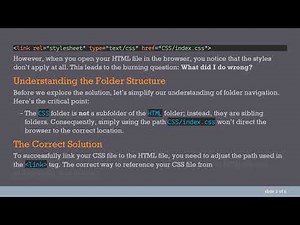Linking CSS Files to HTML/PHP in Different Folders