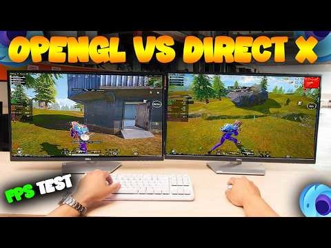 OpengGL+ vs DirectX+🔥 | which is Better? | Fps Test for PUBG MOBILE On Gameloop Emulator | 2026
