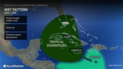 Eyes on the southwest Atlantic for early-June tropical development