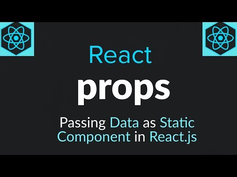 Passing Data Static component in Props #frontend 