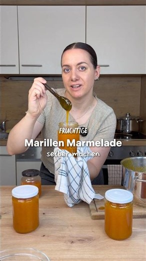 🍑Marillenmarmelade (Aprikosenmarmelade) – einfaches Rezept