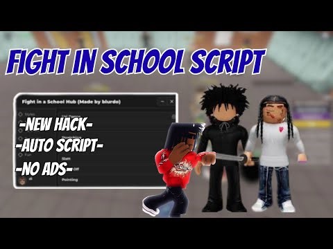 🔥 Fight In A School Script (NO KEY) 👊 | Auto Farm, Kill Aura, Auto Stomp, ESP, Hitbox | PC & Mobile