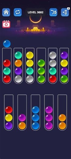 Ball Sort Puzzle Level 3682