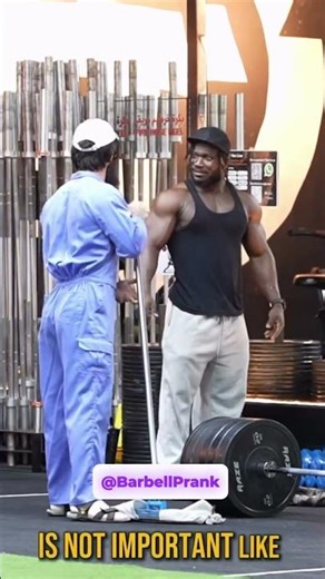 They HUMILIATED the Cleaner — and they PAID FOR IT #barbellprank #prank #gym #funny