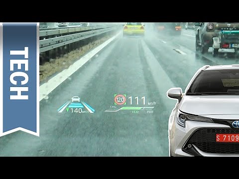 Head-up-Display im Toyota Corolla im Test: Gelungendes HUD mit vielen Details & Funktionen