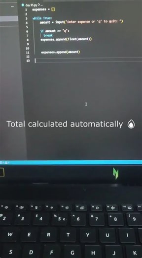 I Built an Expense Tracker Using Python