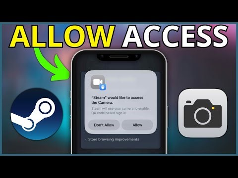How To Allow Steam To Access Camera On iPhone