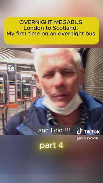 Overnight Megabus Journey from London to Scotland