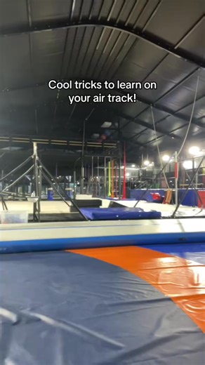 I love the air track #collegeathlete #gymnastics #handspring #flips | BlondiCheer