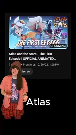 The New Indie Animated Show Atlas and the Stars by ​⁠‪@Mirandamations‬ #atlasandthestars